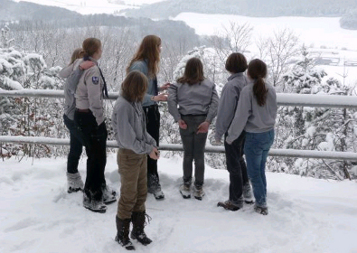 im Winter in Birkenfelde
